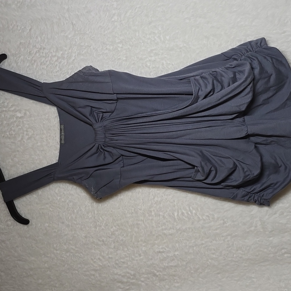 Isabella Rodriguez Charcoal Sleeveless Top